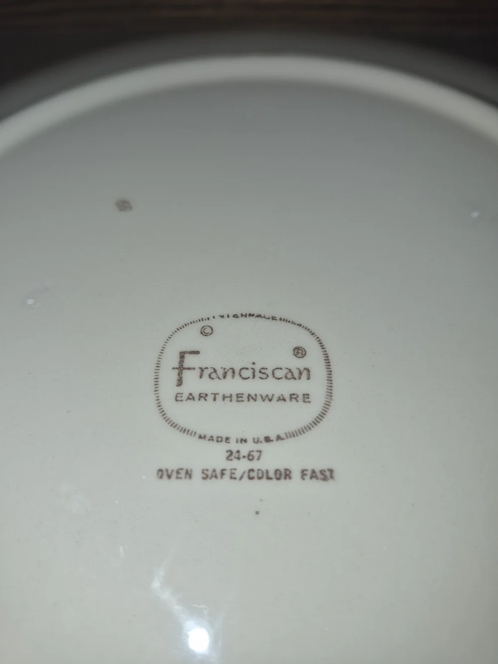 7-Piece Vintage Franciscan 